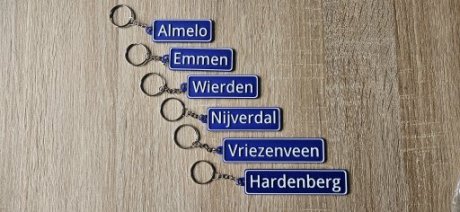 Plaatsnaam Sleutelhanger